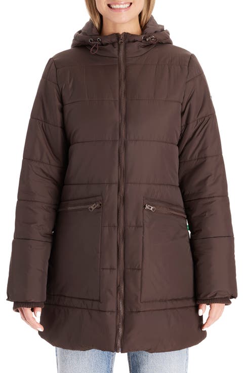 Women's Brown Puffer Jackets & Down Coats | Nordstrom