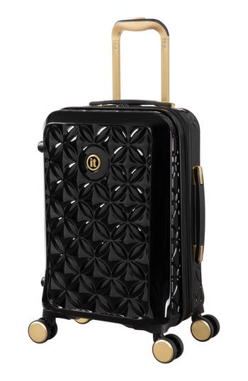 Shop It Luggage Florita 21-inch Hardside Carry-on Luggage In Black