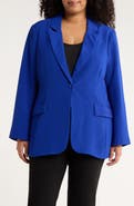 SUGARLIPS Chelsea One-Button Blazer