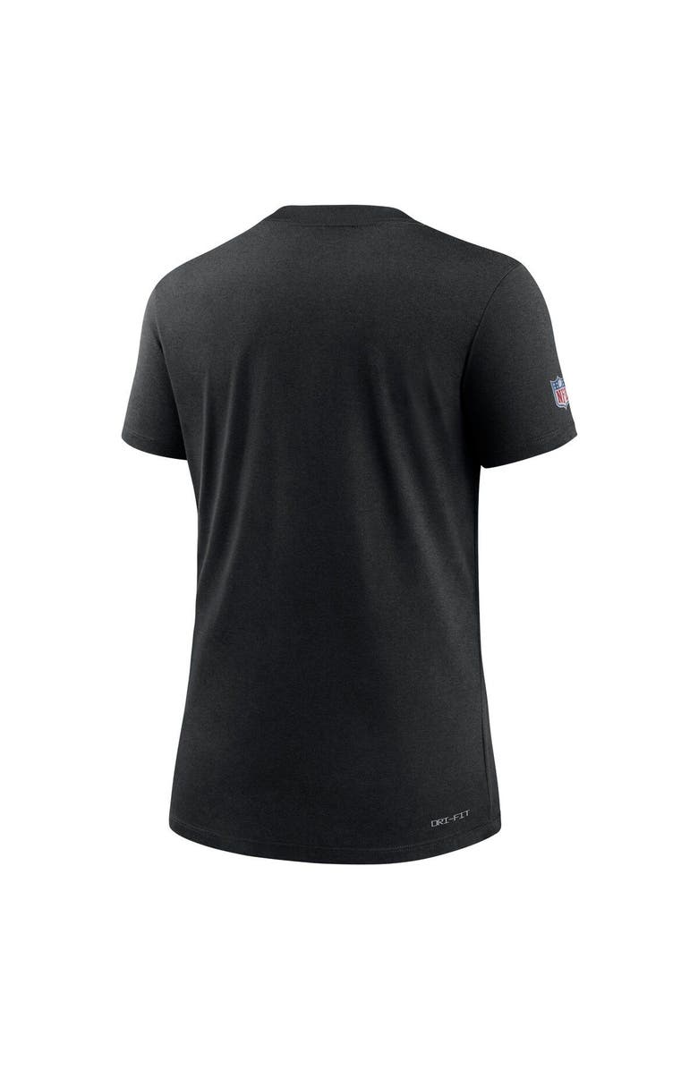 Nike Women's Nike Black Chicago Bears 2022 NFL Crucial Catch Performance T-Shirt, Alternate, color, 