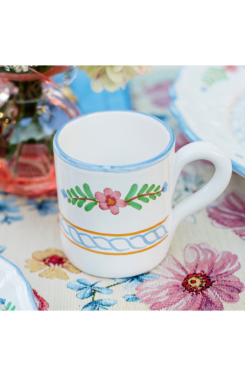 VIETRI Bella Rosa Mug, Alternate, color, Multi