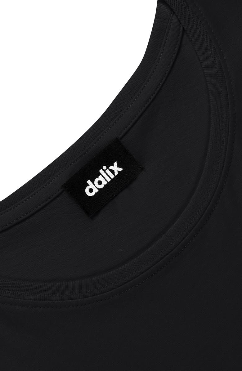 Dalix Astronaut Lightweight Jersey Tank, Alternate, color, Black