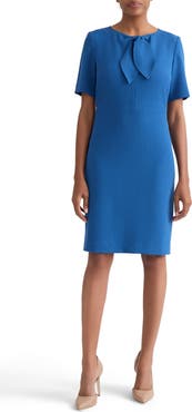KASPER Stretch Crepe Sheath Dress