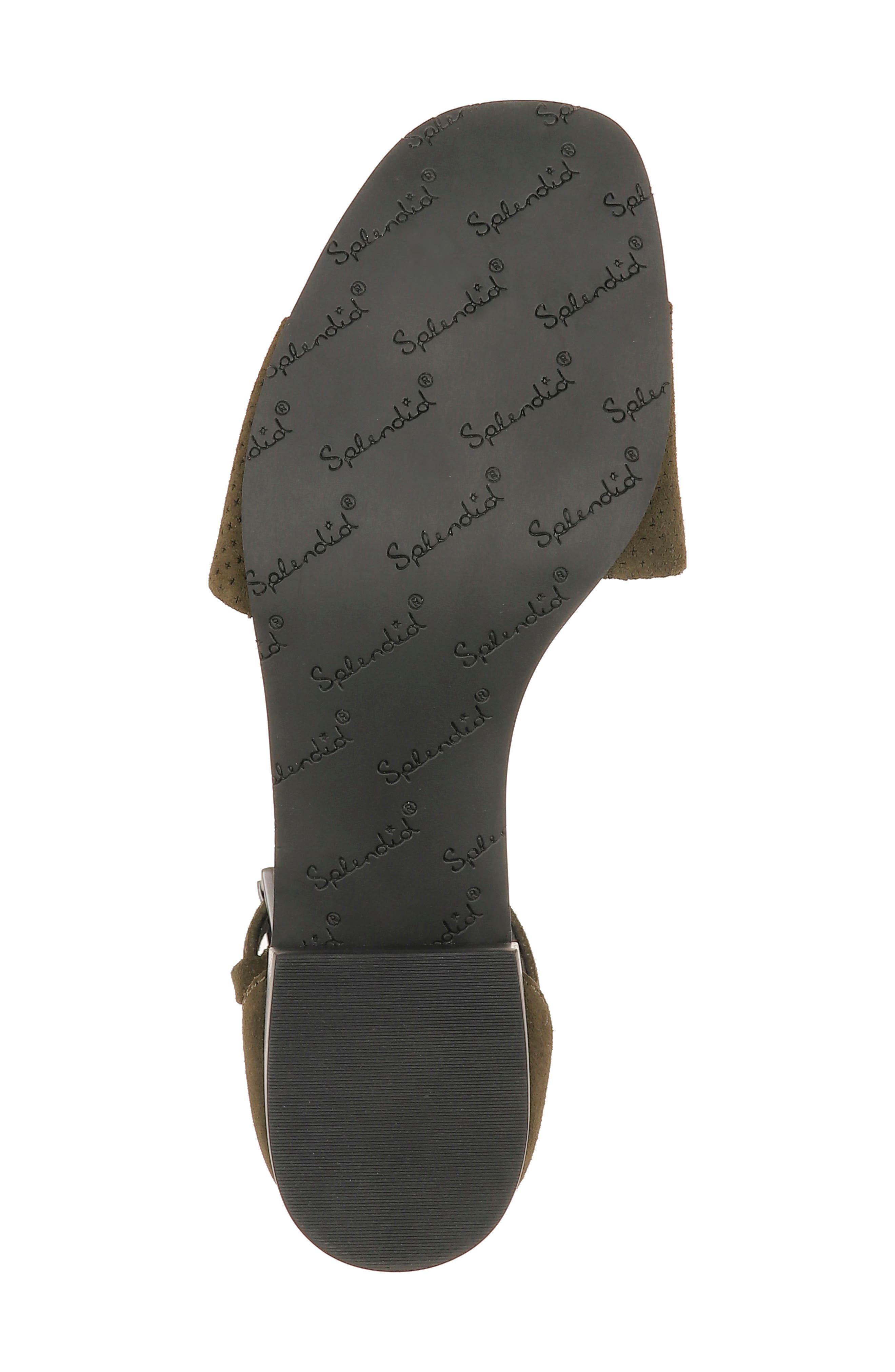 Lambert Ankle Strap Sandal, Alternate, color, FOREST GREEN SUEDE