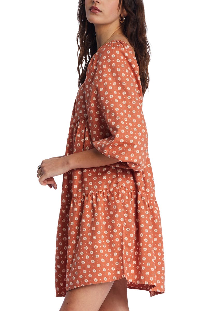 Billabong Love Crush Floral Shift Minidress, Alternate, color, 