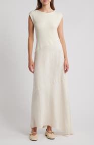 rag & bone Lina Cap Sleeve Maxi Dress