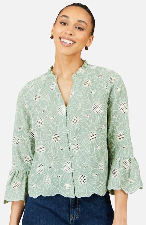 100% Cotton 3/4 Sleeve Shirt