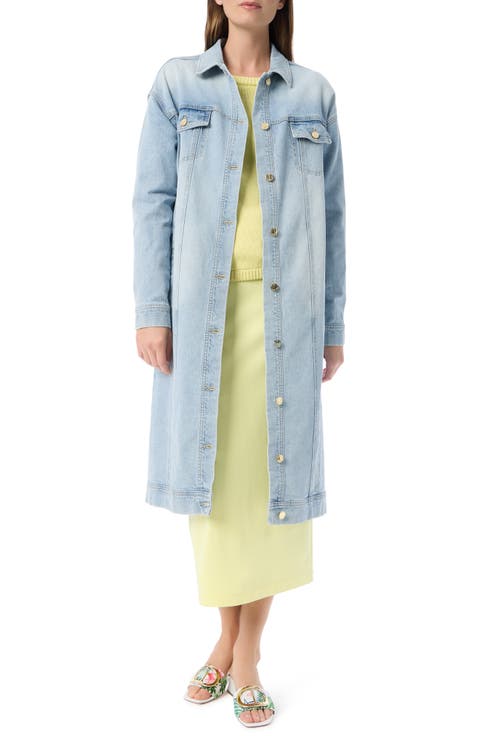 Audry Midi Denim Duster