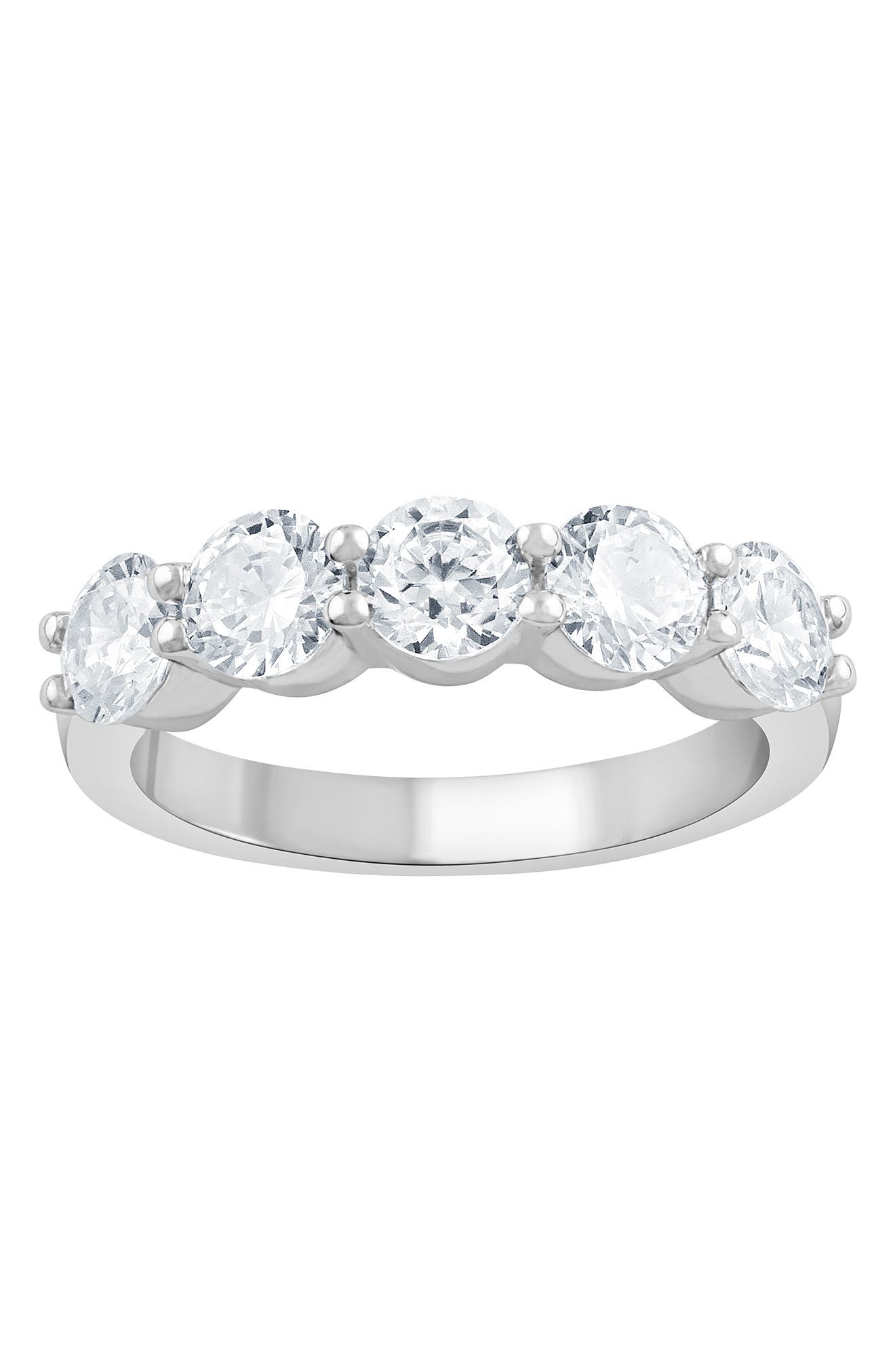 Badgley Mischka Collection Badgley Mischka 14K White Gold Round Lab ...