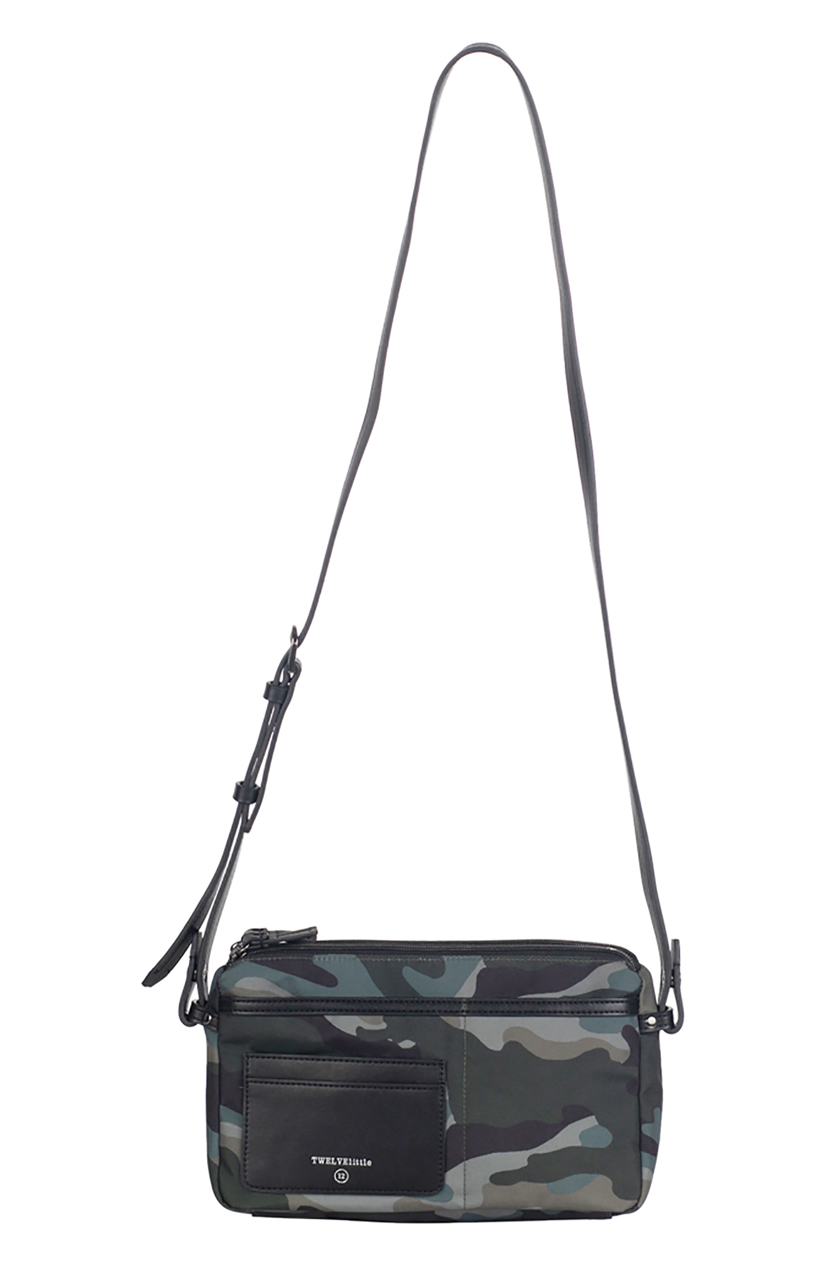 By My Side Water Resistant Nylon Belt Bag, Alternate, color, CAMO
