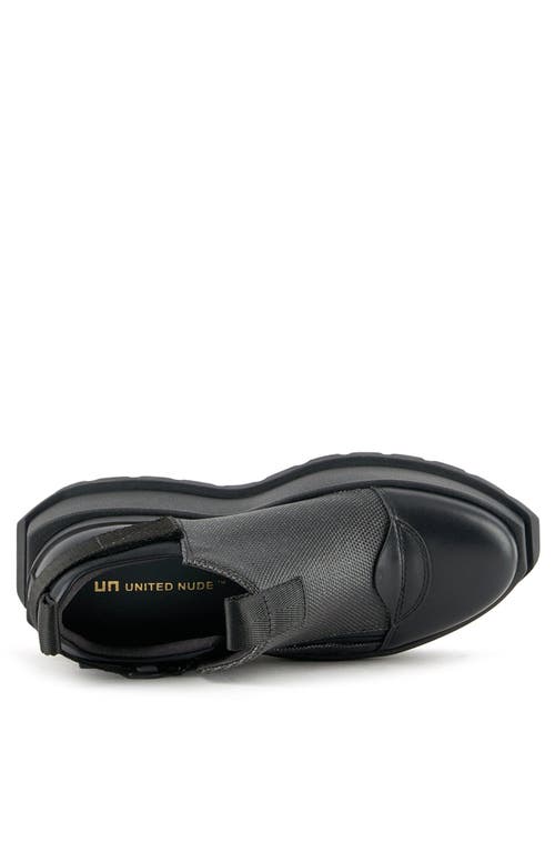United Nude Roko Zar Sneaker In Black