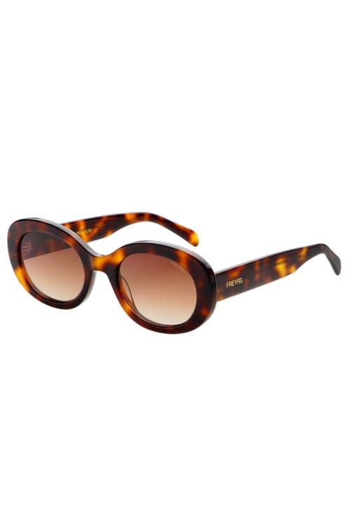 Freyrs Eyewear Aria Oval Sunglasses In Multi