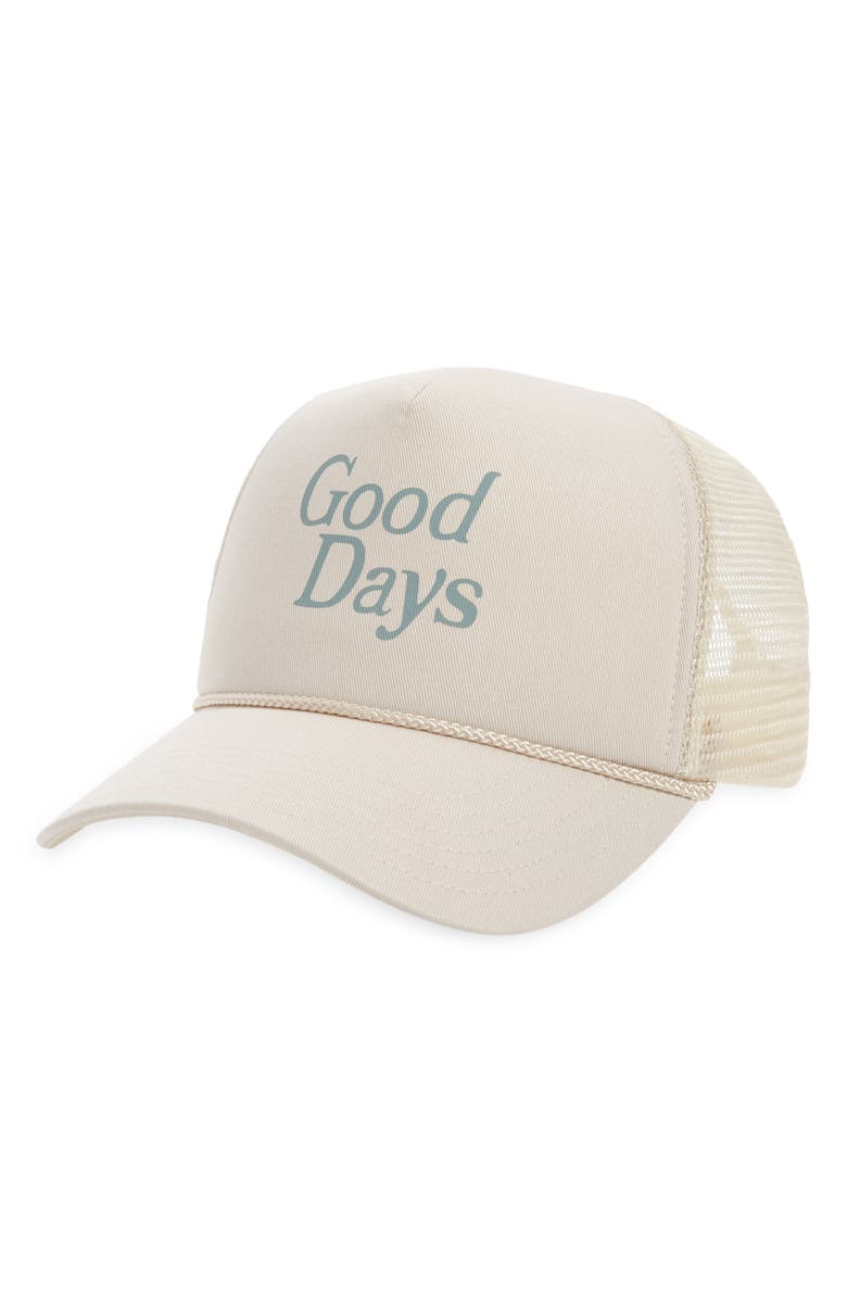 Madewell Good Days Trucker Hat, Main, color,