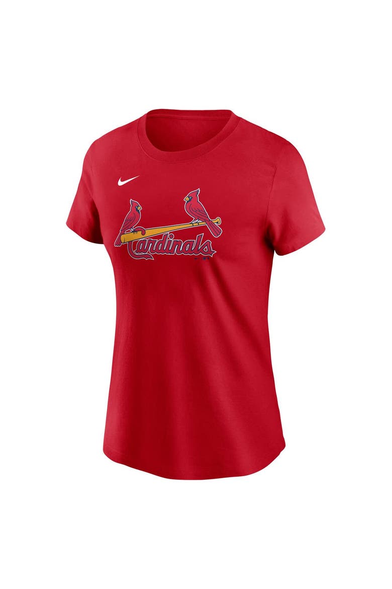 Women's Nike Willson Contreras Red St. Louis Cardinals Fuse Name & Number T-Shirt, Alternate, color, Red
