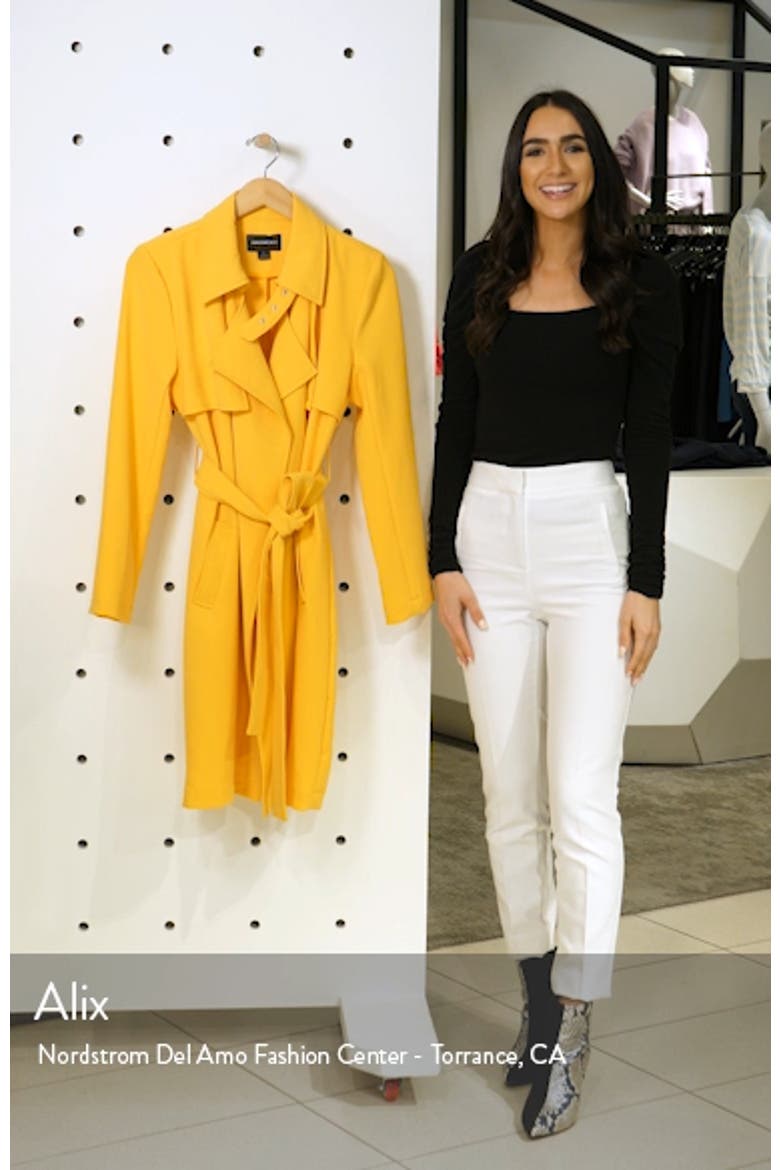 Drapey Trench Coat (Nordstrom Exclusive) video