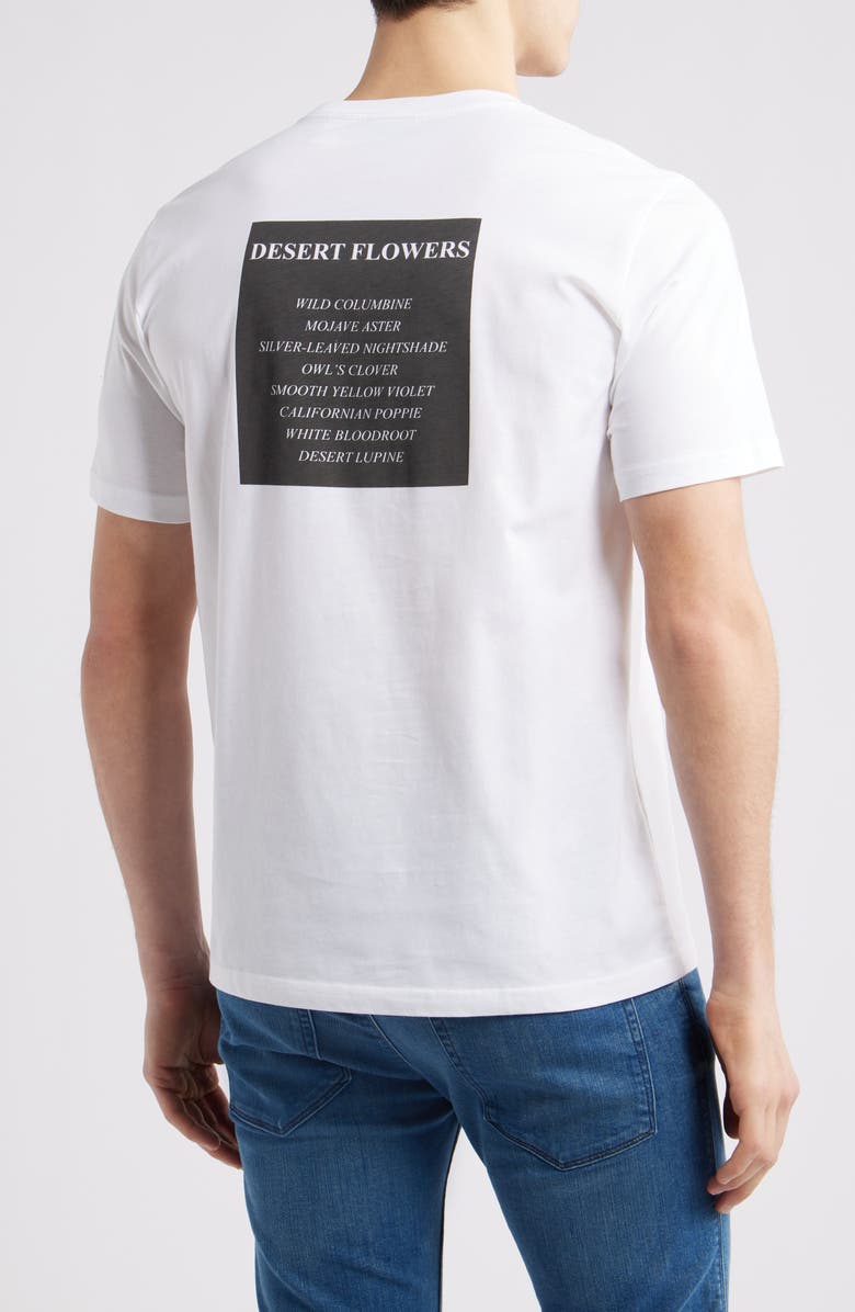 Paul Smith Regular Fit Desert Organic Cotton Graphic T-Shirt, Alternate, color, White