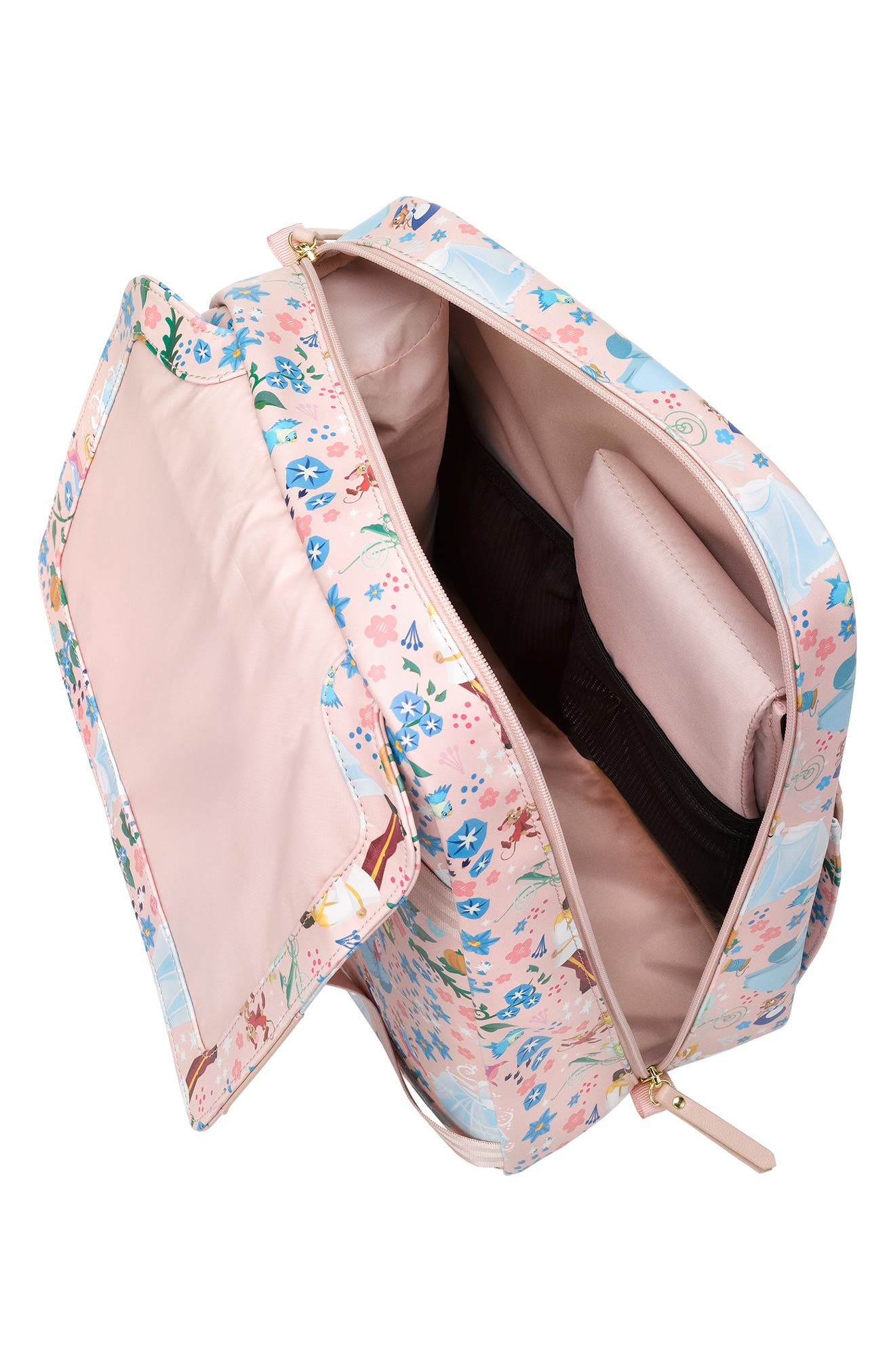 Petunia Pickle Bottom x Disney Cinderella Meta Diaper Backpack, Alternate, color, 