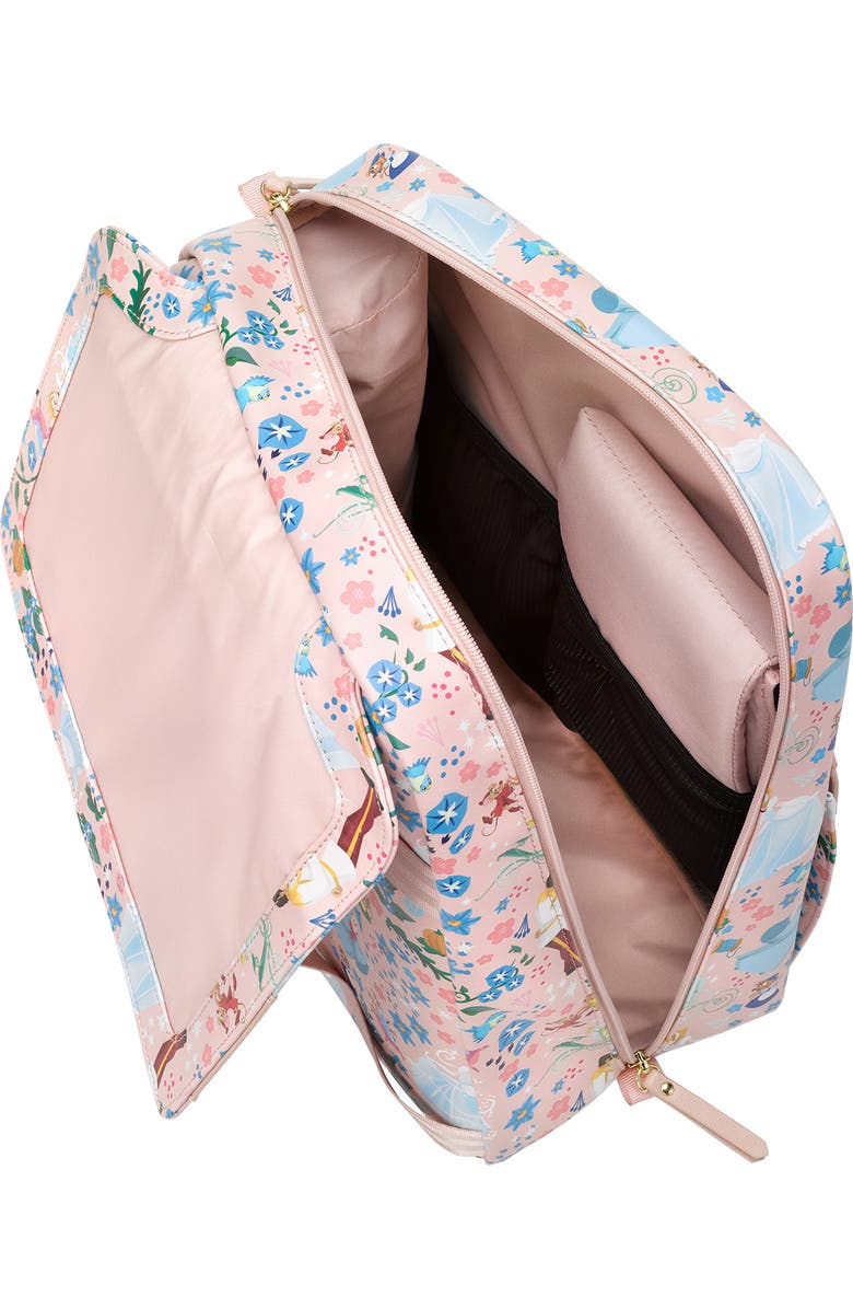 Petunia Pickle Bottom x Disney Cinderella Meta Diaper Backpack, Alternate, color,