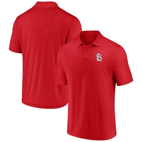 Men's Fanatics Branded Red St. Louis Cardinals Winning Streak Polo