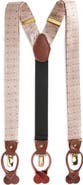CLIFTON WILSON Diamond Silk Suspenders