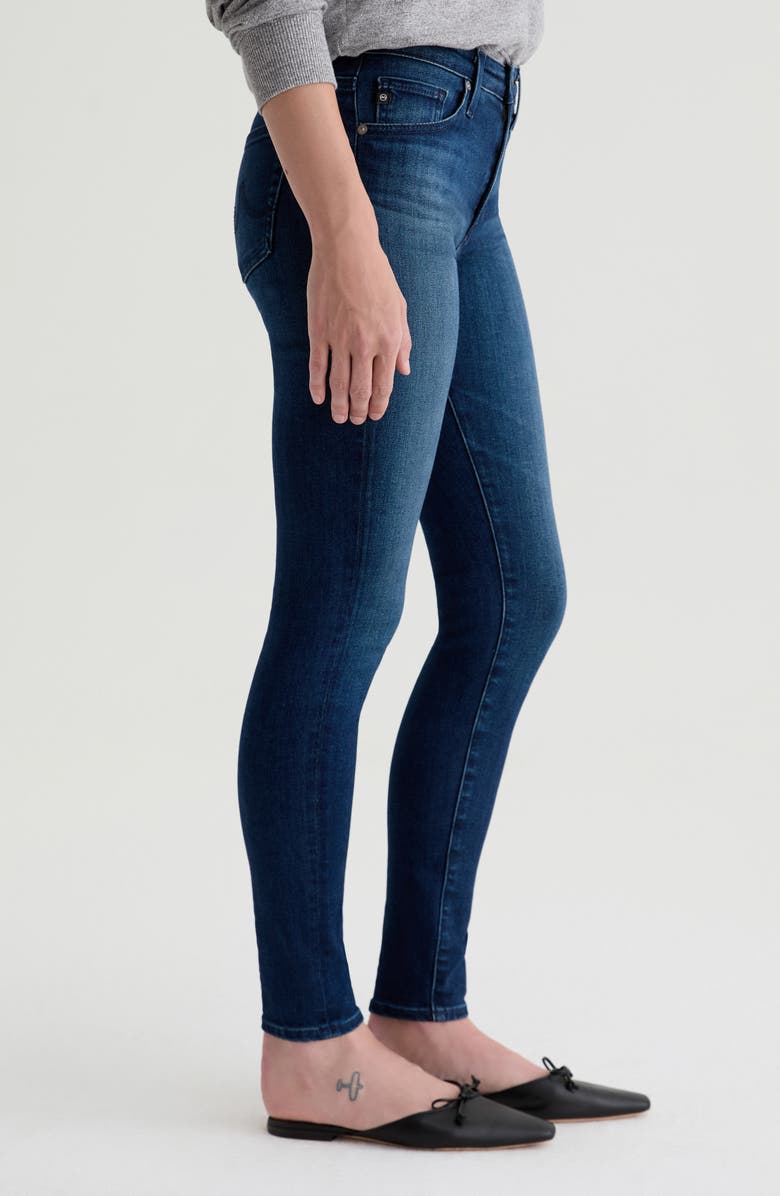 AG Farrah Mid Rise Skinny Jeans, Alternate, color, Epilogue
