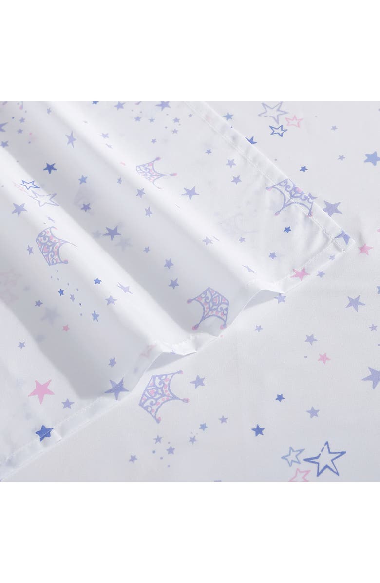 Laura Ashley Dancing Stars Print Sheet Set, Alternate, color, Pastel Purple