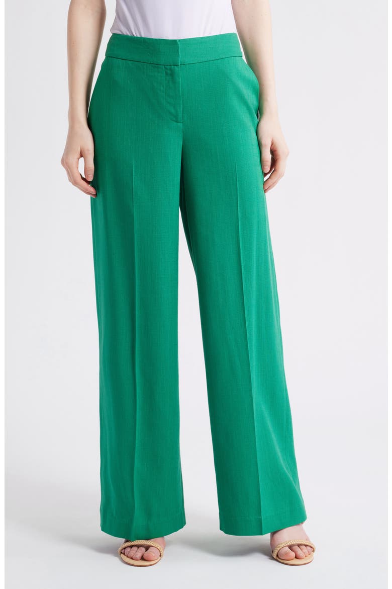Wide Leg Pants, Main, color, CLOVER