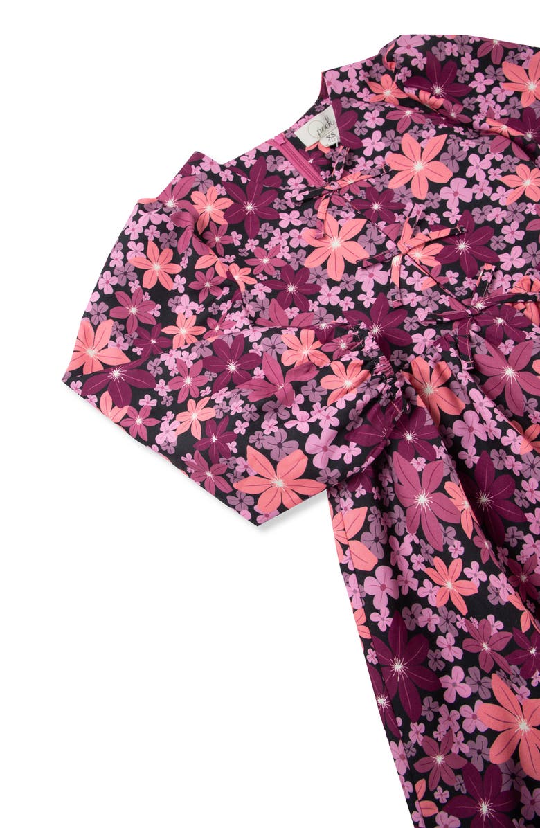 Peek Aren't You Curious Kids' Floral Long Sleeve Dress, Alternate, color, 