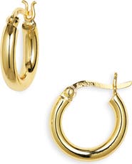 ARGENTO VIVO Mini Tube Hoop Earrings