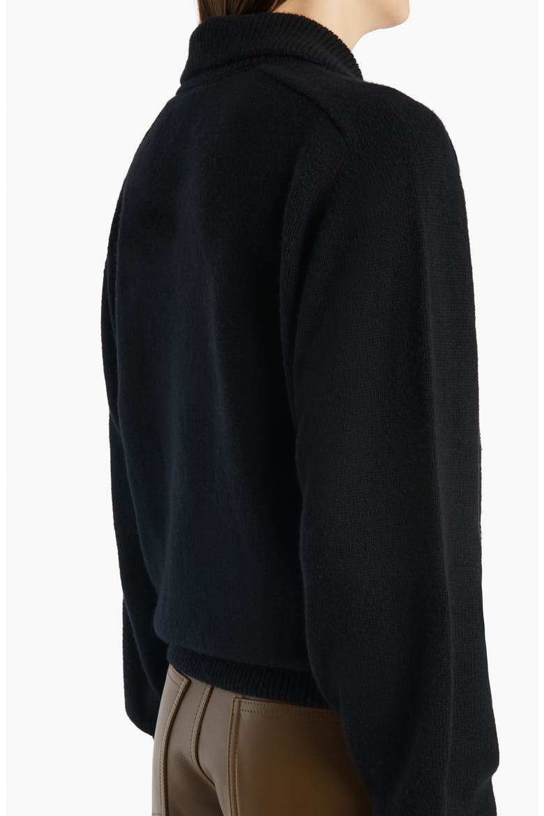 Jackson Stretch Wool & Cashmere Polo Sweater, Alternate, color, MIDNIGHT NAVY
