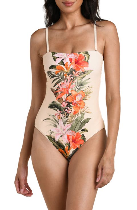 Courtyard Bandeau One-Piece Swimsuit