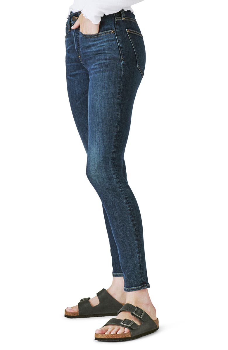 Lucky Brand Ava Skinny Jeans, Alternate, color, 