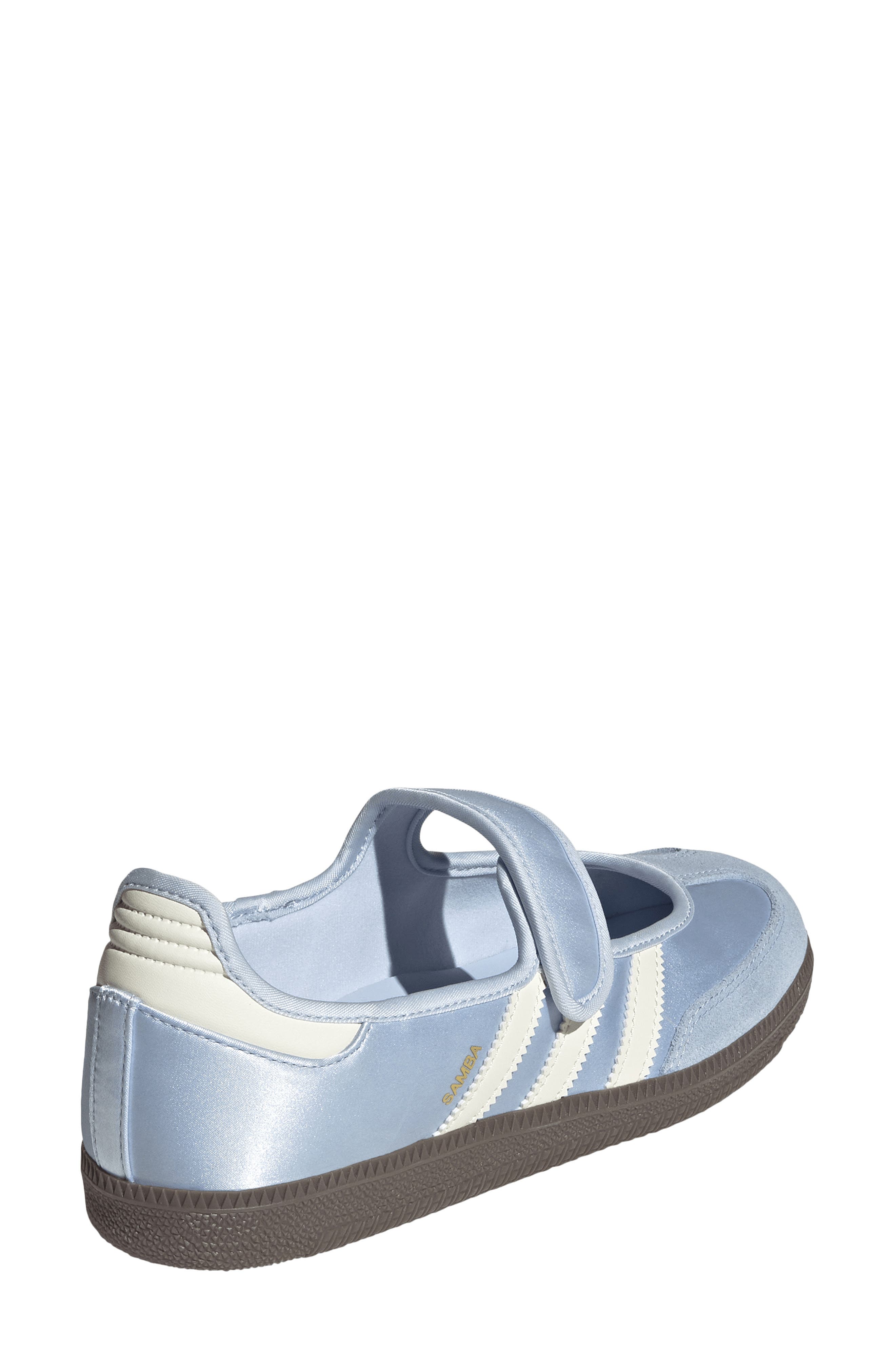 adidas Samba Jane Sneaker, Alternate, color, Crystal Sky/ Cream White/ Gum5