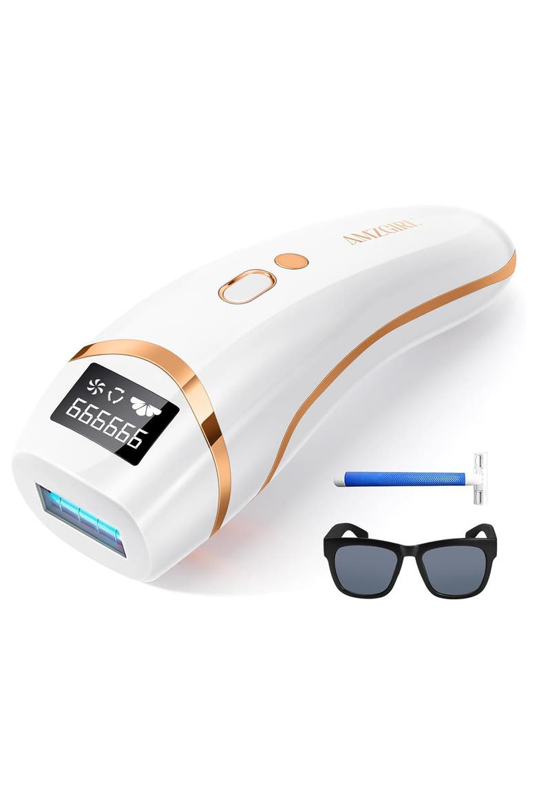 Personal Laser Hair Removal Device, Main, color, White