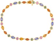 EFFY 14K Gold Plated Sterling Silver Lab Grown Semiprecious Stone Bracelet