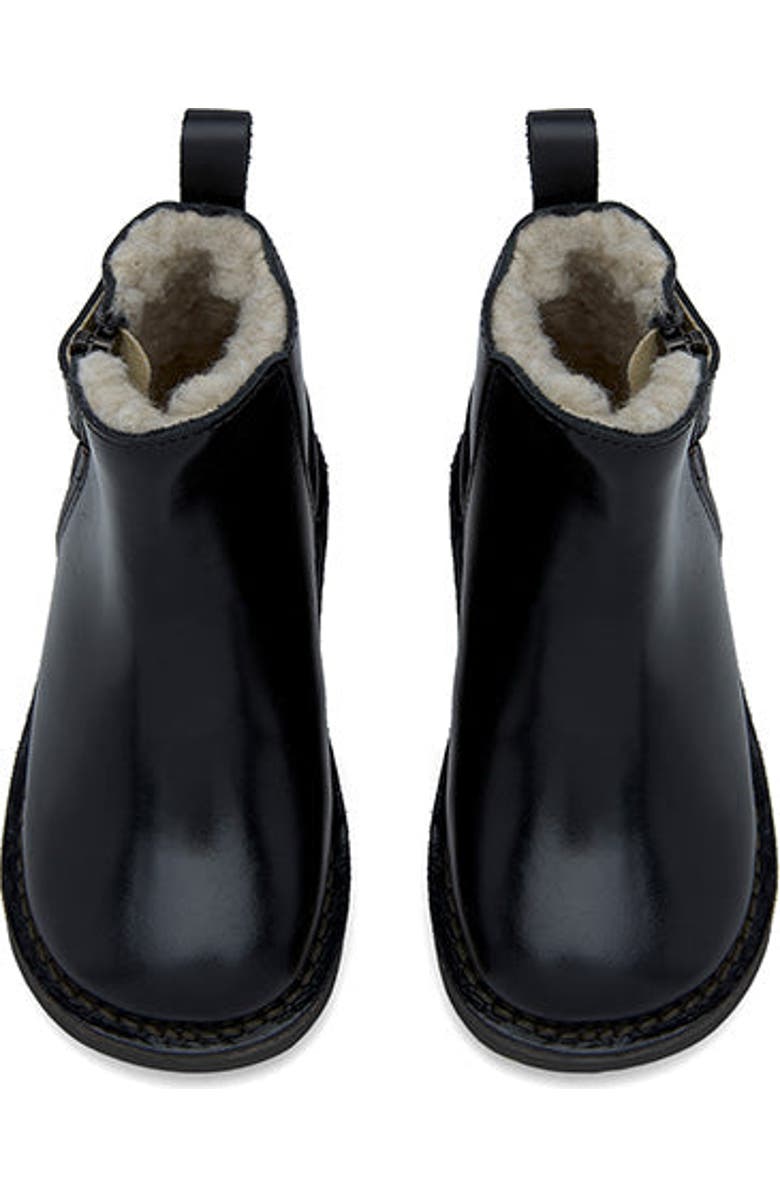 Young Soles Winston Wool Kids Ankle Bootking Boot, Alternate, color, Black