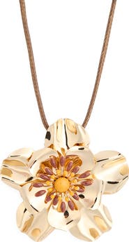 BP. Floral Pendant Necklace