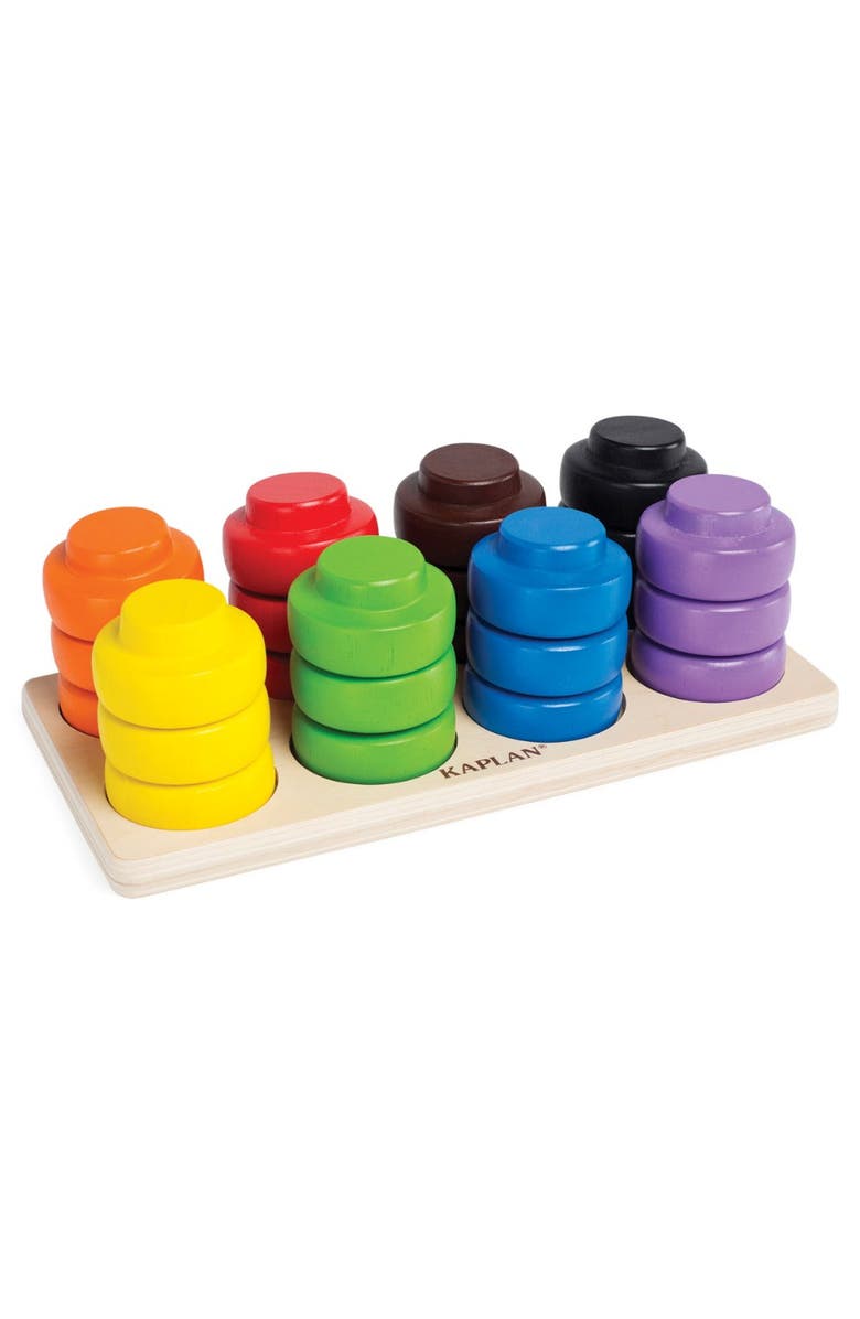 Kaplan Early Learning Company Toddler Color Stacker, Main, color, Multicolor