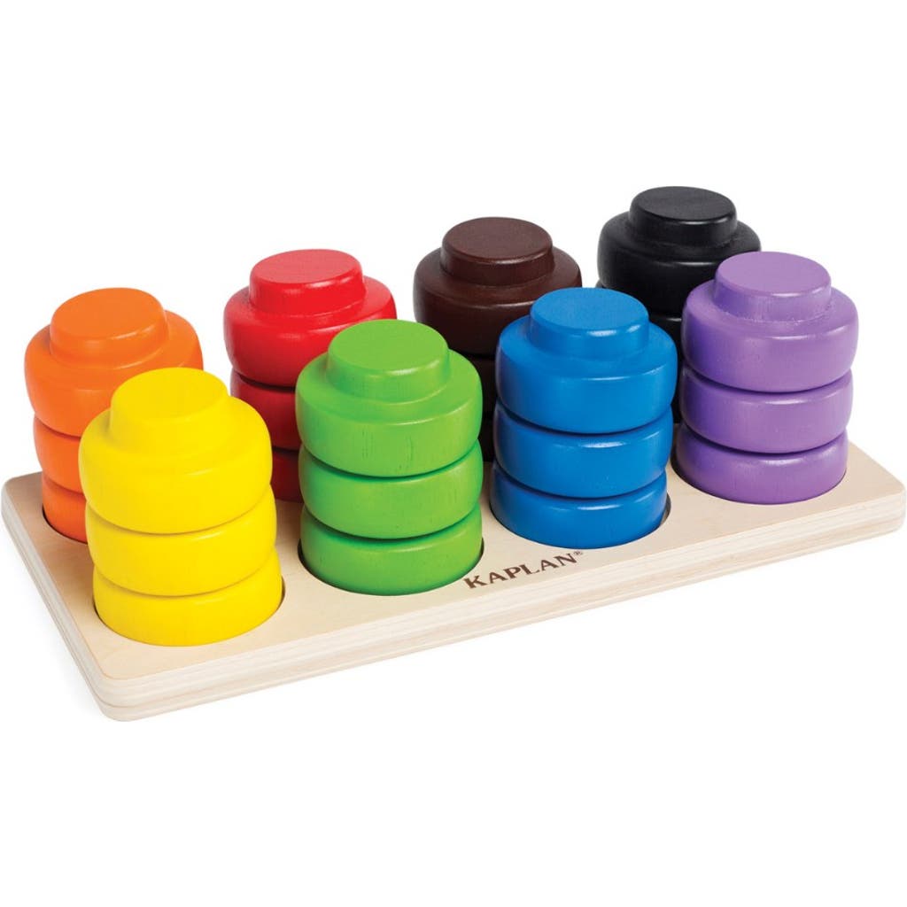 Kaplan Early Learning Company Toddler Color Stacker In Multi