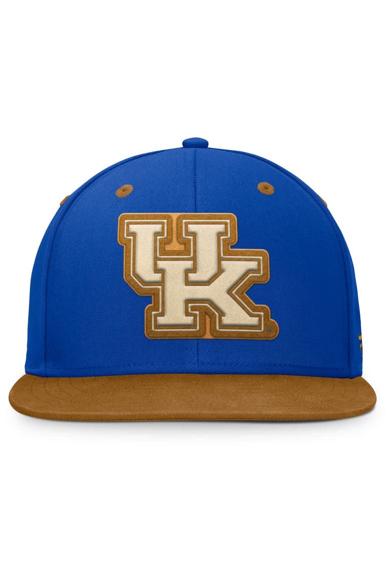 Men's Fanatics Royal/Brown Kentucky Wildcats NoBo Fitted Hat, Alternate, color, Royal