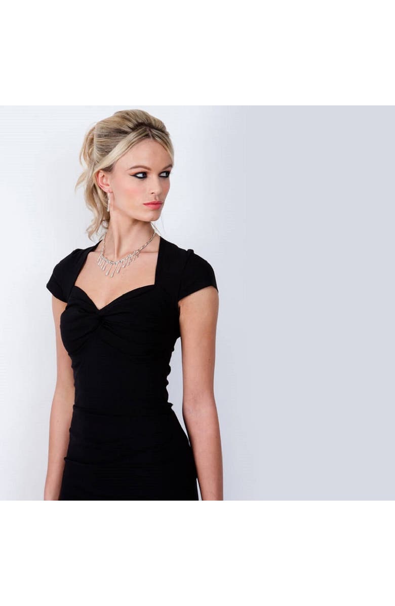 Lucy Quartermaine Short Multi Drop Necklace, Alternate, color, Sterling Silver