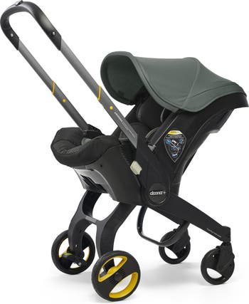 Convertible Infant Car Seat/Compact Stroller System with Base