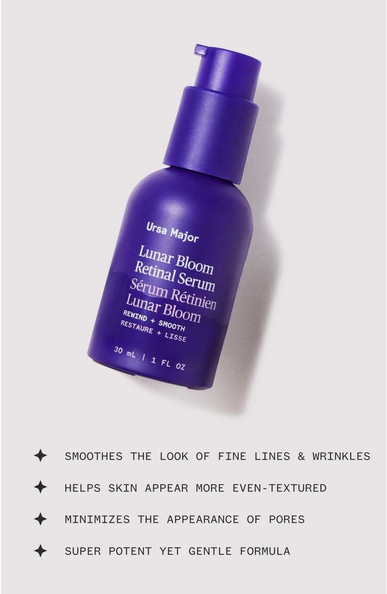 Ursa Major Lunar Bloom Retinal Serum, Alternate, color, Purple