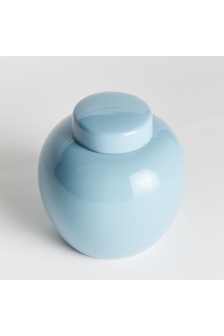 Koa Lidded Jar, Alternate, color, Blue