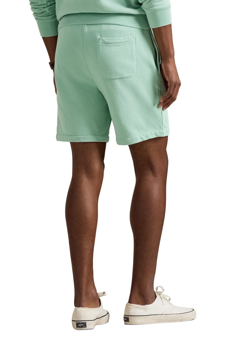 French Terry Sweat Shorts, Alternate, color, CELADON
