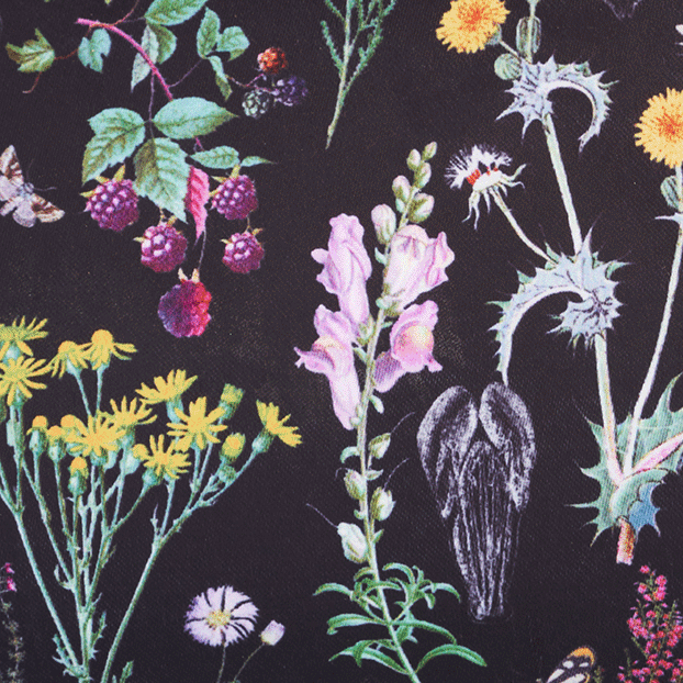 Fable England Wilderness Black Mini Top Handle Tote, Alternate, color, Black