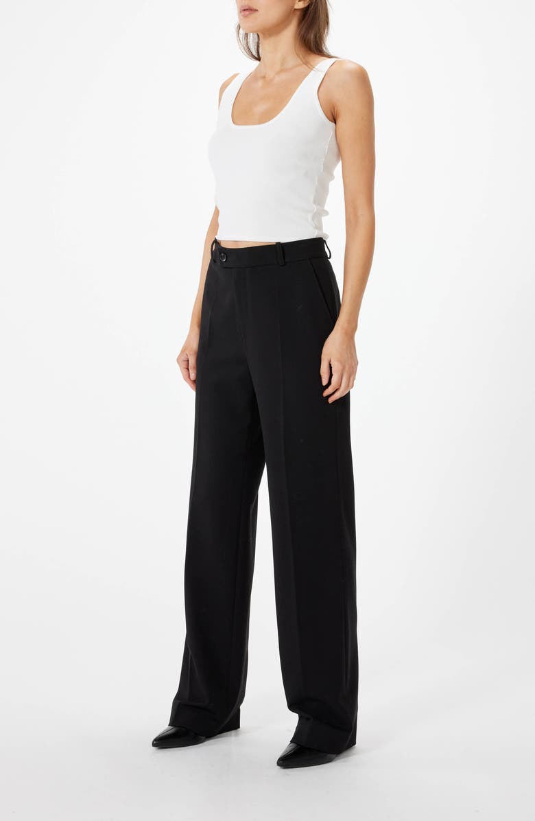 Sophie Rue Greenwich Straight Leg Pants, Alternate, color, Black