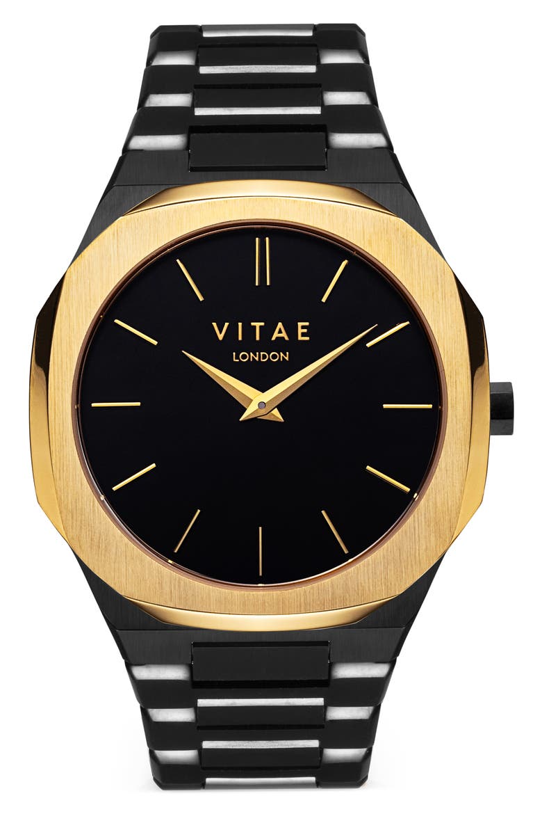 Ada Bracelet Watch, 42mm, Main, color, MIDNIGHT/ GOLD