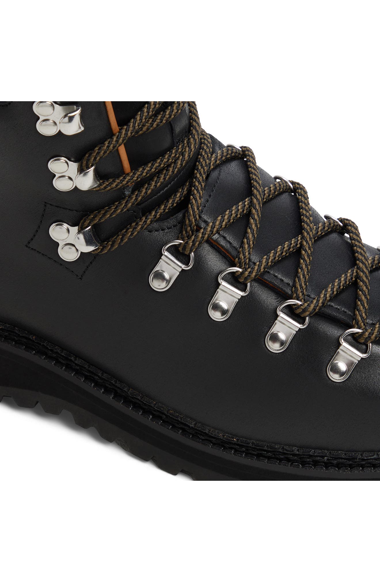 Frontier Leather Boot, Alternate, color, BLACK