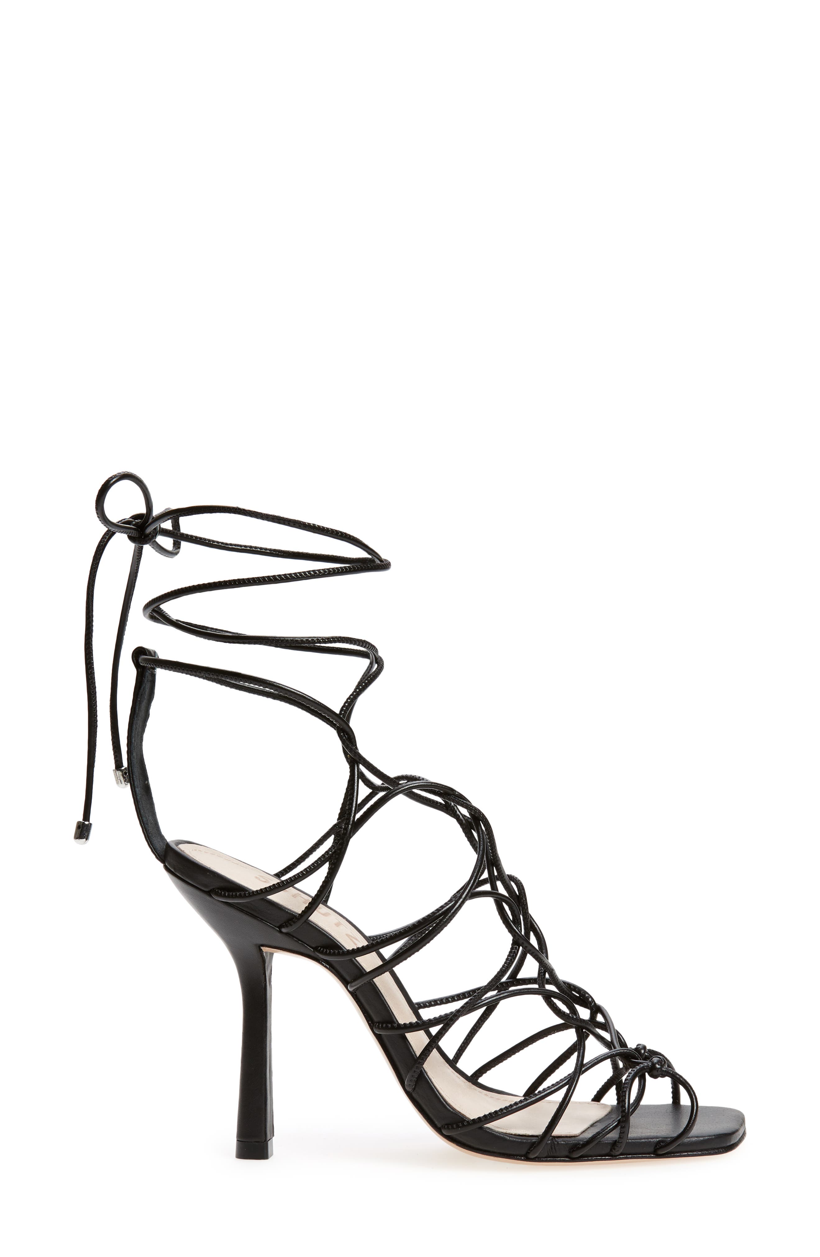 Schutz Heyde Ankle Tie Sandal, Alternate, color, 